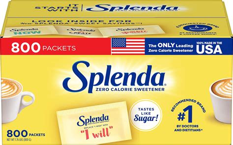 Amazon SPLENDA Zero Calorie Sweetener Granulated Sugar Substitute