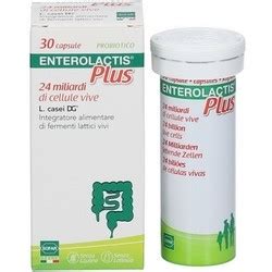 Enterolactis Plus 24 Miliardi Di Fermenti Lattici 30 Capsule Farmacie