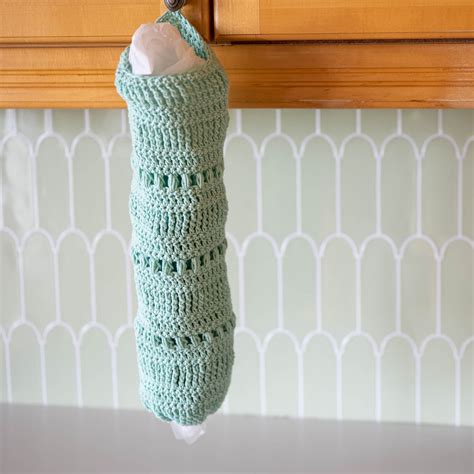 Plastic Bag Holder Crochet Pattern Joy Of Motion Crochet