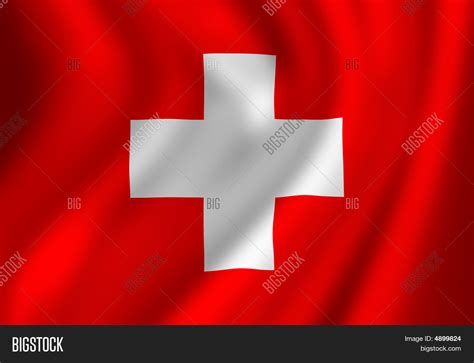 swiss flag image photo  trial bigstock