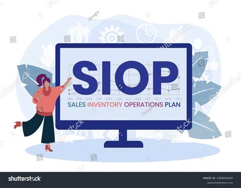 Siop Sales Inventory Operations Plan Acronym Royalty Free Stock Vector 2383816597