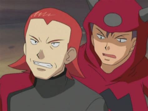 Maxie And Tabitha From Pokemon Anime