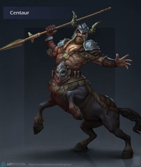 Centaur, HengChow | Centaur, Fantasy races, Greek and roman mythology