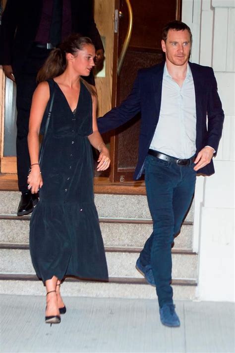 Michael Fassbender And Alicia Vikander Make Rare Public Appearance For Date Night In New York