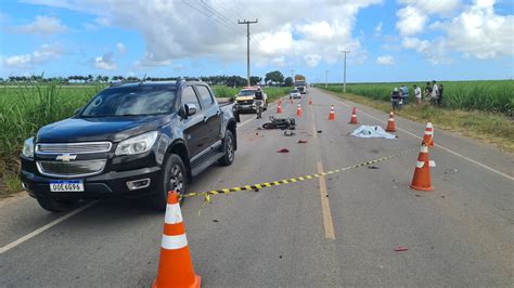 Motociclista morre após colisão caminhonete na AL 420 Alagoas 24