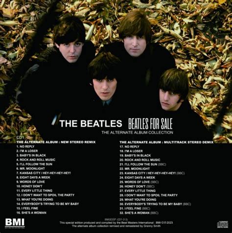 福武多聞堂 The Beatles Beatles For Sale The Alternate Album Collection 1cd2cd Set3cd6580円