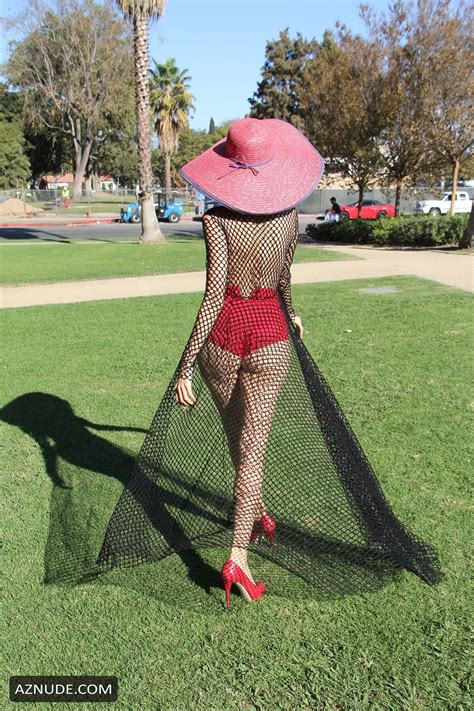 Blanca Blanco Bare Tits While Out At The Park AZNude