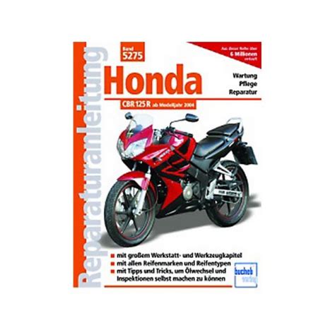 P W Reparatur Und Wartungsanleitung 5275 Honda CBR 125R XR 125