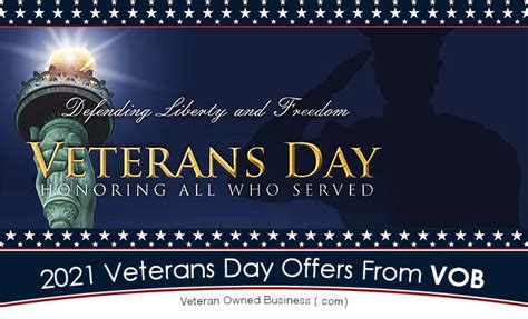 2021 Veterans Day Deals Discounts And Freebies ⋆ Veteran Owned