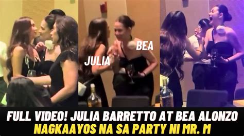 Full Video Bea Alonzo At Julia Barretto Finally Nagka Ayos Na At