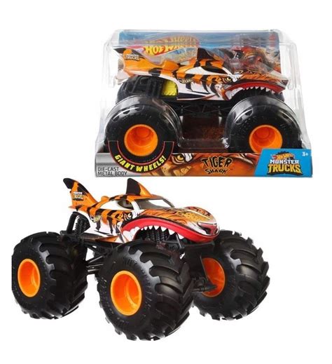 Hot Wheels Monster Truck Tiger Shark Rc Sterowany Allegro Pl