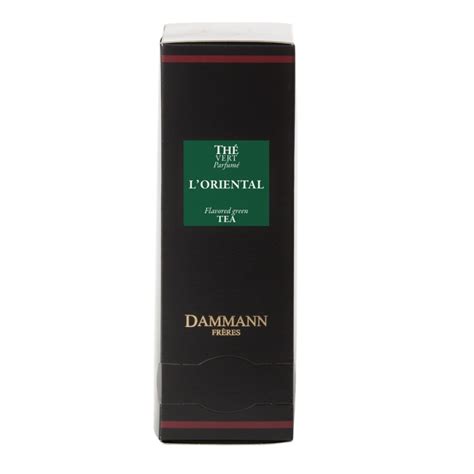 Th Vert Parfum L Oriental Dammann Fr Res Sachets Individuels