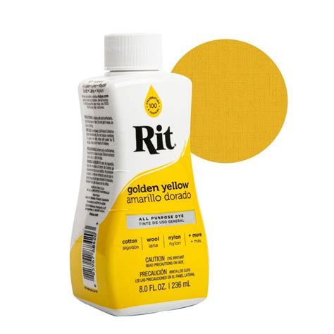 Rit Liquid Dye 235ml Golden Yellow