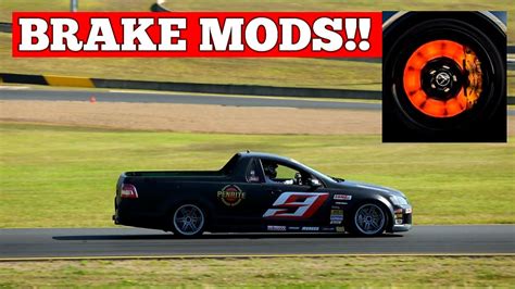 Ve Ss Commodore Track Ute Mods Advanced Brakes Upgrade Youtube