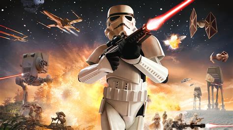 Star Wars Battlefront HD Wallpaper Epic X Wing And AT AT Battle