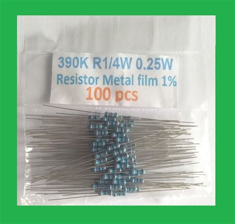 Jual Qty Pcs K R Watt Resistor Metal Film Di Lapak Murata