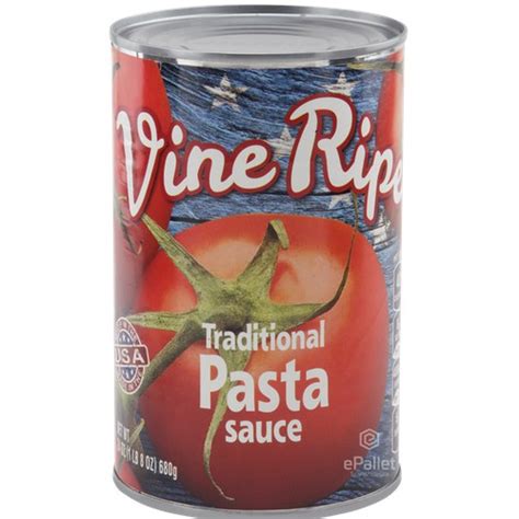 Epallet Vine Ripe Traditional Pasta Sauce