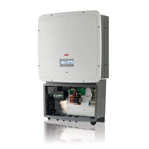 Abb Trio Kw Tl Outd S Inversor Fotovoltaico Trif Sico Con