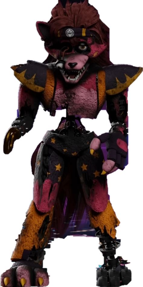 Fnaf Sb Shattered Glamrock Foxy Full Body V1 By Mauriciotoro2006 On Deviantart