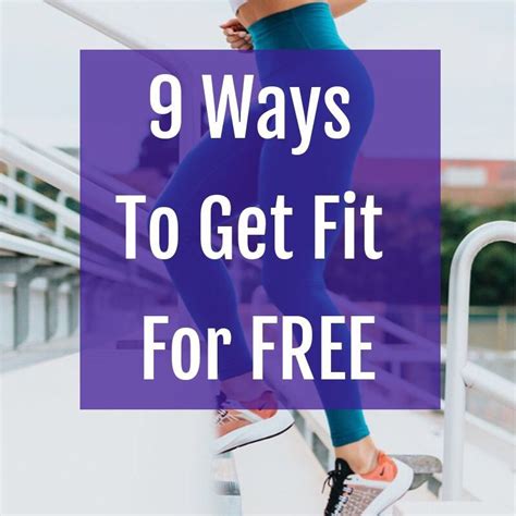 Ways To Get Fit For Free In Get Fit Fitness Gym Workouts