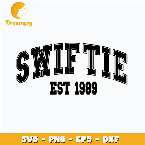 Swiftie Est 1989 Logo Svg Dreamsvg Store