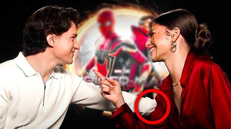 6 Times Tom Holland Flirted With Zendaya In Live Interviews Youtube