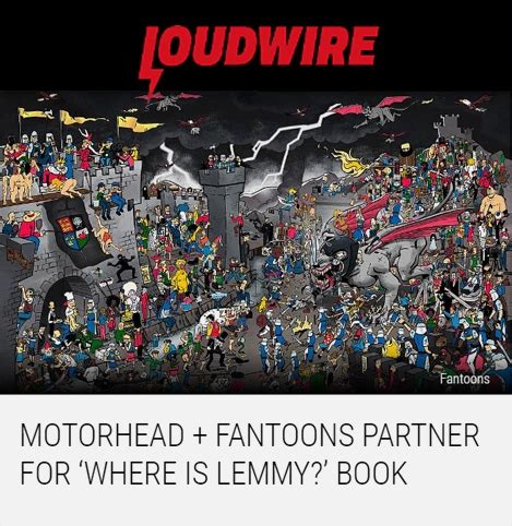 LoudWire Motörhead Book Article Fantoons