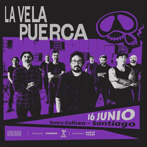 La Vela Puerca regresa a Chile con todos sus éxitos al Teatro Coliseo