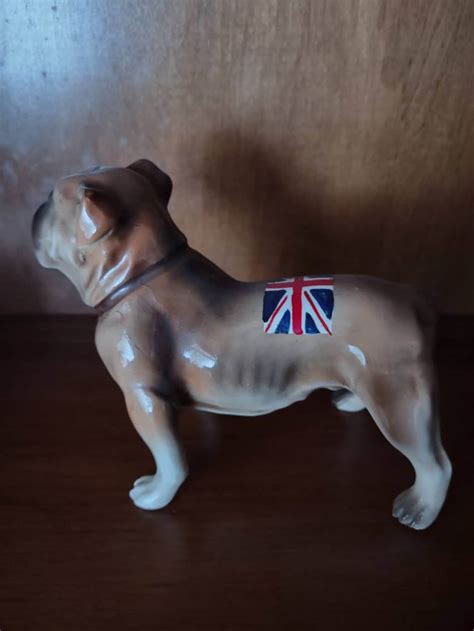 Vintage Union Jack British Bulldog Etsy