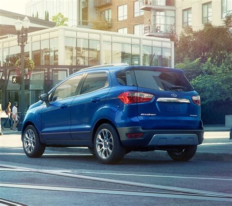 2021 Ford® Ecosport Subcompact Suv Stylish And Purposeful