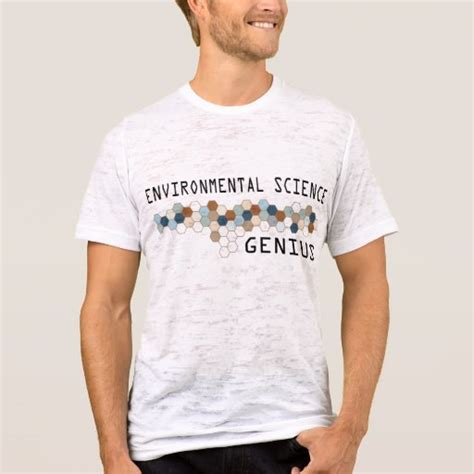 Environmental Science Genius T Shirt Zazzle