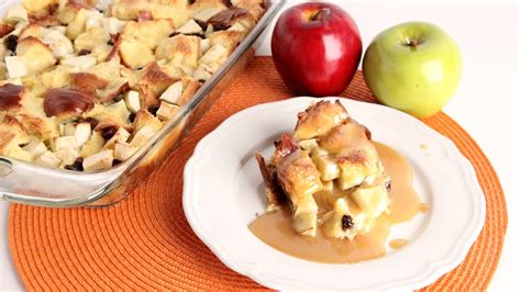 Wonderful Apple Bread Pudding With Vanilla Butter Sauce - Afternoon ...