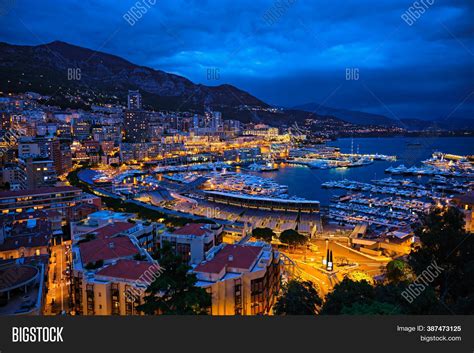 Aerial View Monaco Image And Photo Free Trial Bigstock