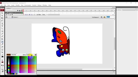 Adobe Flash Cartoon Animation Tutorial Step By Step Youtube