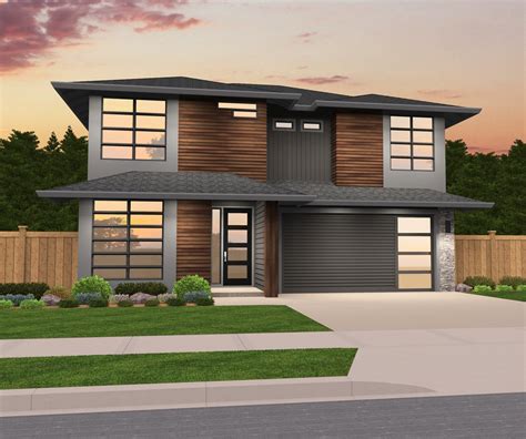 Mandrake House Plan | Two Story Stunning Contemporary Home Design