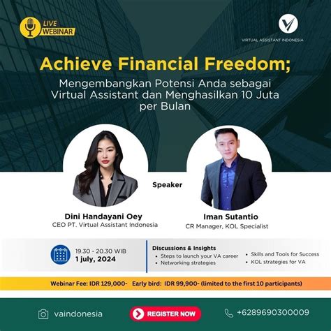 webinar va    va virtual assistant indonesia posted
