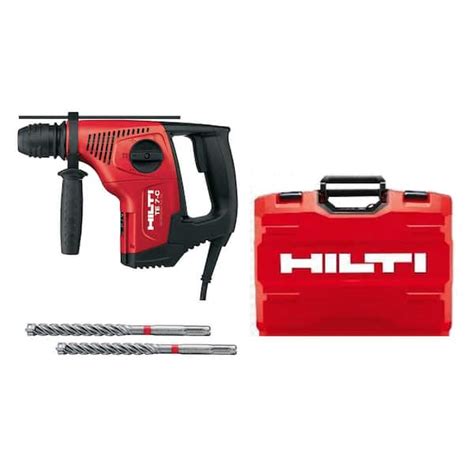 Reviews For Hilti 120v Sds Plus Te 7 C Corded Rotary Hammer Drill Kit