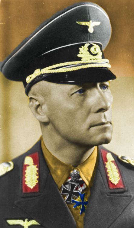 Erwin Rommel Colorized by Arstotzka111 on DeviantArt