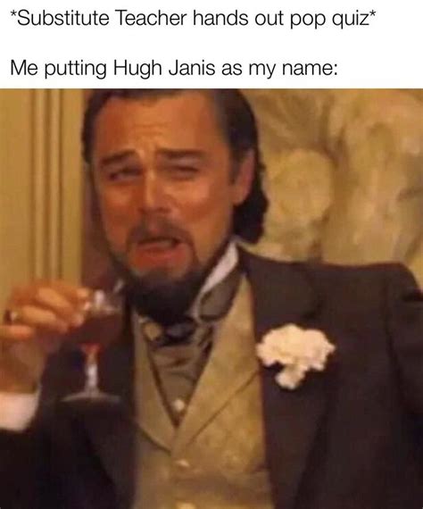 Hugh Janis | Leonardo DiCaprio Laughing | Know Your Meme