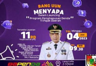 Pemko Pekanbaru Luncurkan Program Pemutihan Denda Pajak Daerah