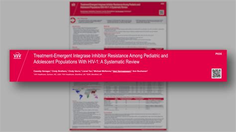 Henegar C Et Al Treatment Emergent Integrase Inhibitor Resistance Am