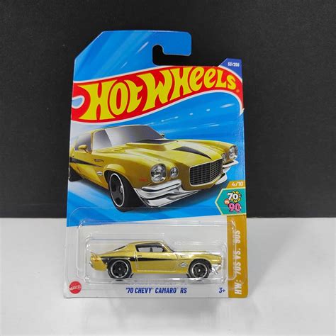Hot Wheels Case C Mainline CHEVY CAMARO RS Int Card EBay