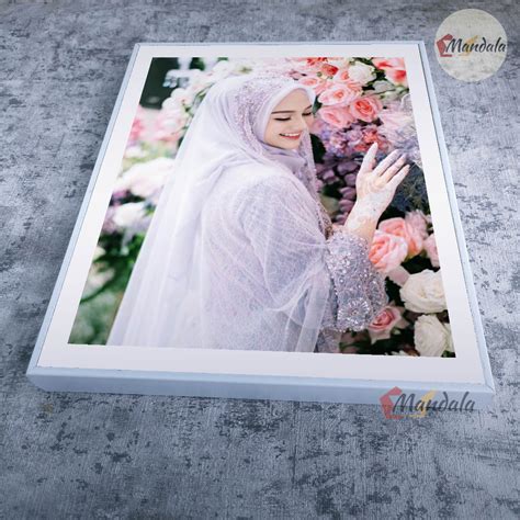 Jual Cetak Foto Bingkai Ukuran X Cm Laminasi Frame Foto Block