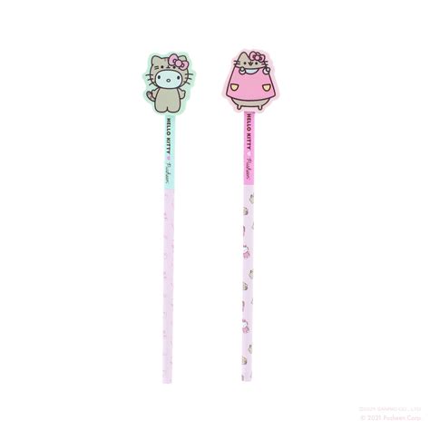 Pukt5197 Sanrio Hello Kitty X Pusheen Pencil