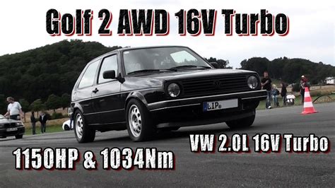 VW Golf Mk2 AWD 1150PS Boba Motoring Boba24