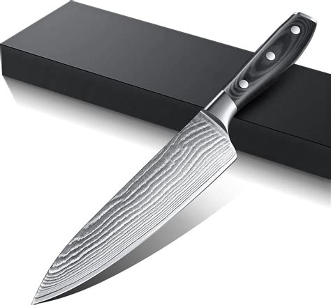 Cuchillo Damasco Cm Cuchillo Chef Cuchillos De Cocina Profesional