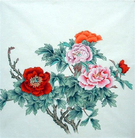 Chinese Painting Peony Chinese Painting Cnag Artisoo