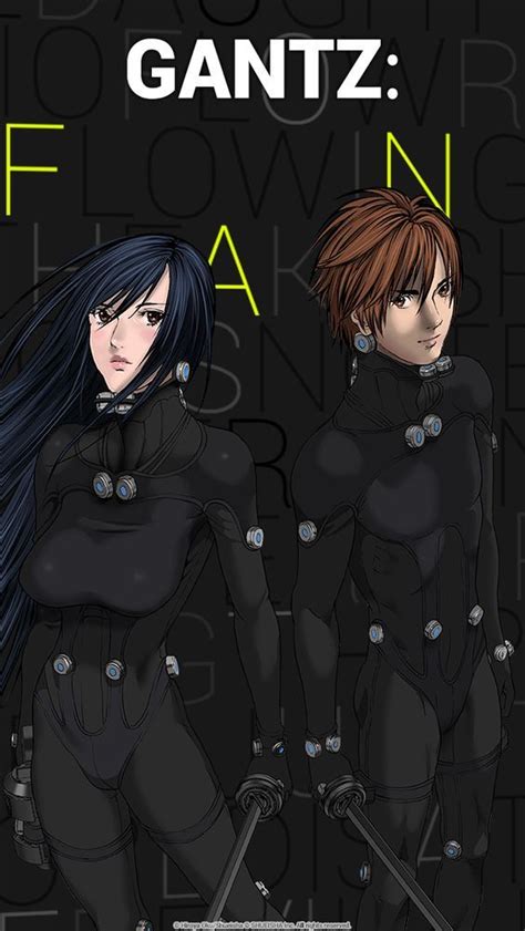 Reika Shimohira Kei Kurono Gantz Anime Gant Japon