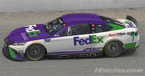 Fictional Denny Hamlin Fedex Ground Toyota Camry By Jacob Fortino