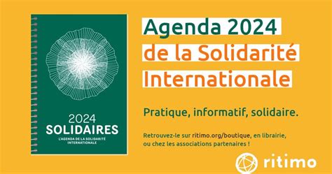 Lagenda 2024 De La Solidarité Internationale Ritimo